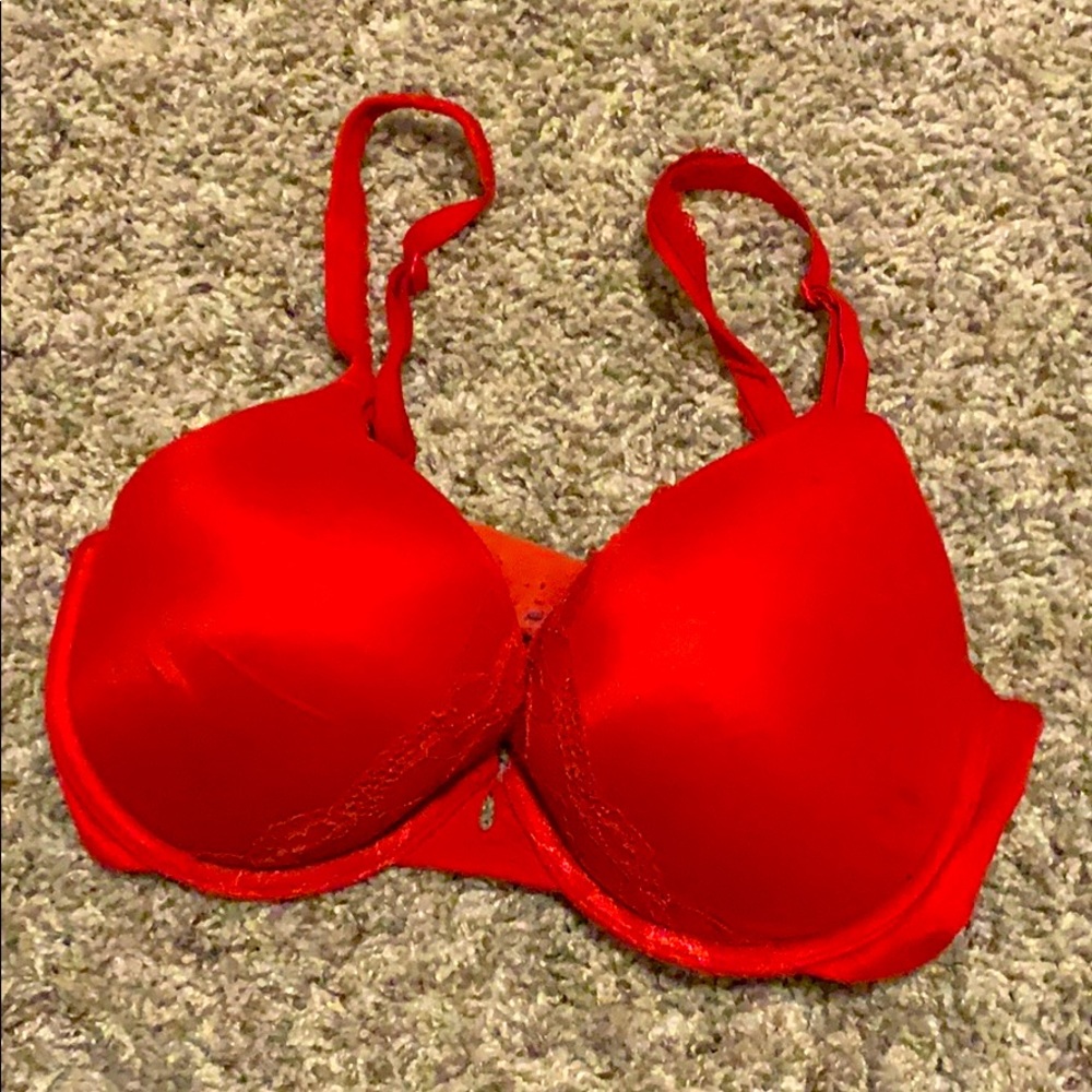 Victoria’s Secret red bra